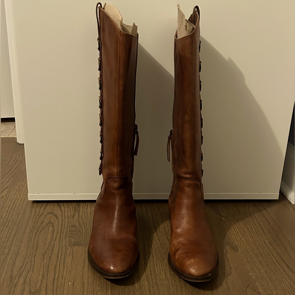 Ann Taylor Loft Soft Leather Riding Style Boots.